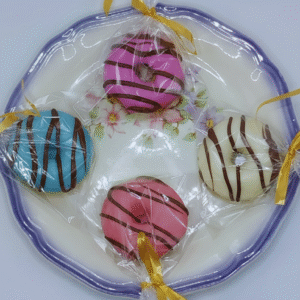 Kit Mini Donuts Baunilha (10 unidades)