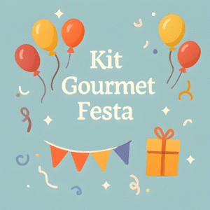 Kit Gourmet Festa (80 doces)